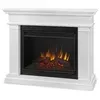 Real Flame Centennial Grand 55.5" Contemporary Wood Electric Fireplace in White