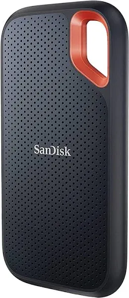 SanDisk SSD, External USB3.2 Gen2, Read Up to 1050MB/s, Splashproof and Dustproof