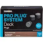 Starborn Industries Pro Plugs for TimberTech Azek Decking - 100 Count - French White Oak