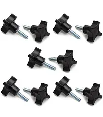 POWERTEC QNB3009-P2 4-Point Stud Knobs