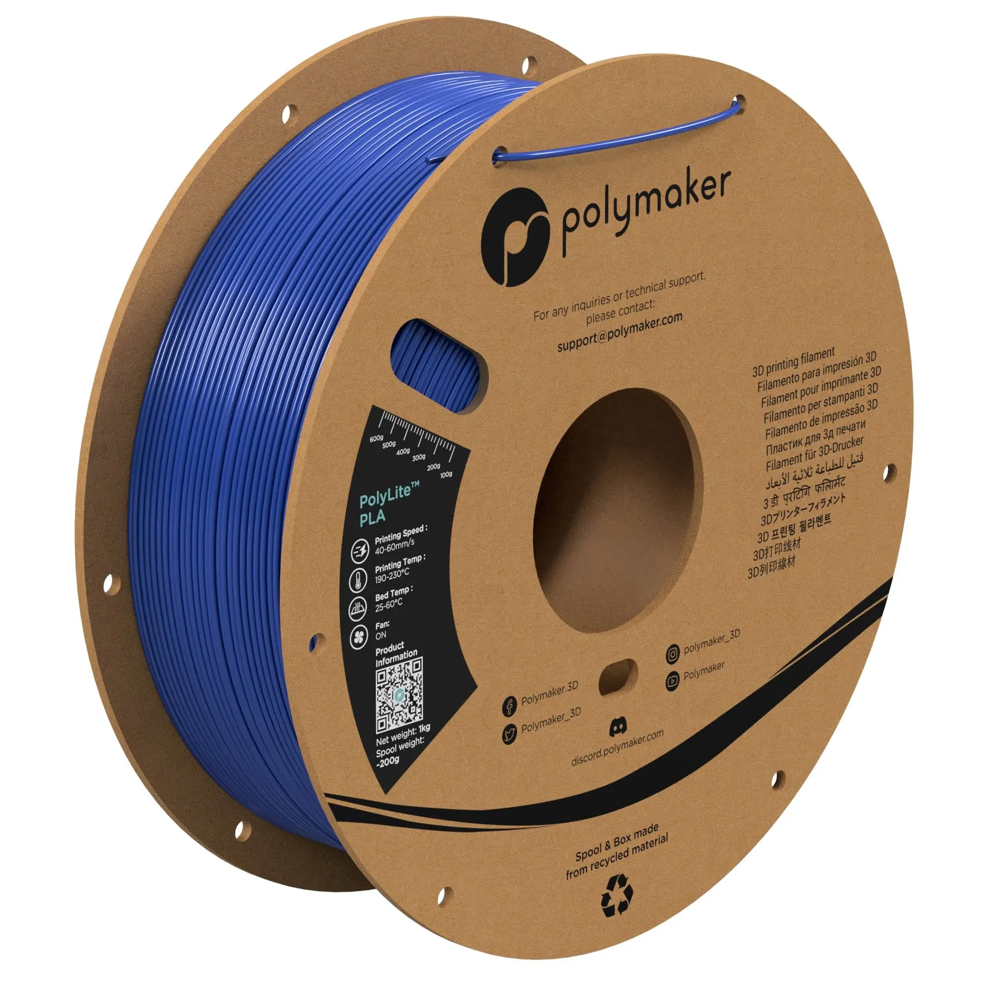 Polymaker 1.75mm PolyLite PETG Filament