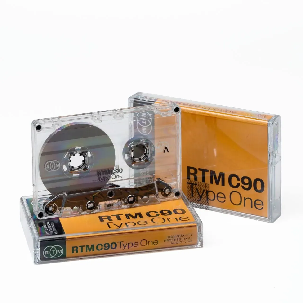 RTM C90 | Type 1 90 Minute Blank Music Cassettes | Ideal for Audio Recording | Studio Quality | Pack of 3 Cassettes R41423