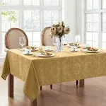 Elrene Caiden Elegance Damask Water & Stain Resistant Tablecloth - Elrene Home Fashions