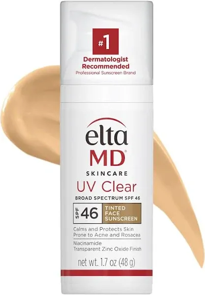 UV Clear Tinted Broad-Spectrum Facial Sunscreen SPF 46 – EltaMD