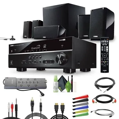 Yamaha Audio YHT-4950U 4K Ultra HD 5.1-Channel Home Theater System Black