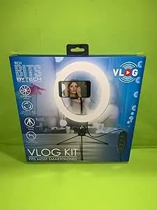 BYTECH Selfie Ring Light with Tripod