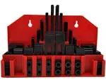 58 Piece 1/2 T-Slot Clamping Kit Mill Machinist Set With 3/8-16 Studs