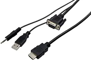 Visiontek 900824 VGA to HDMI 1.5M Active Cable (M/M) Video Cable-New