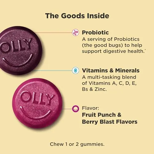 Olly Kids Multi + Probiotic (0.8 lbs)