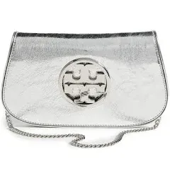 Tory Burch Women's Reva Metallic Clutch