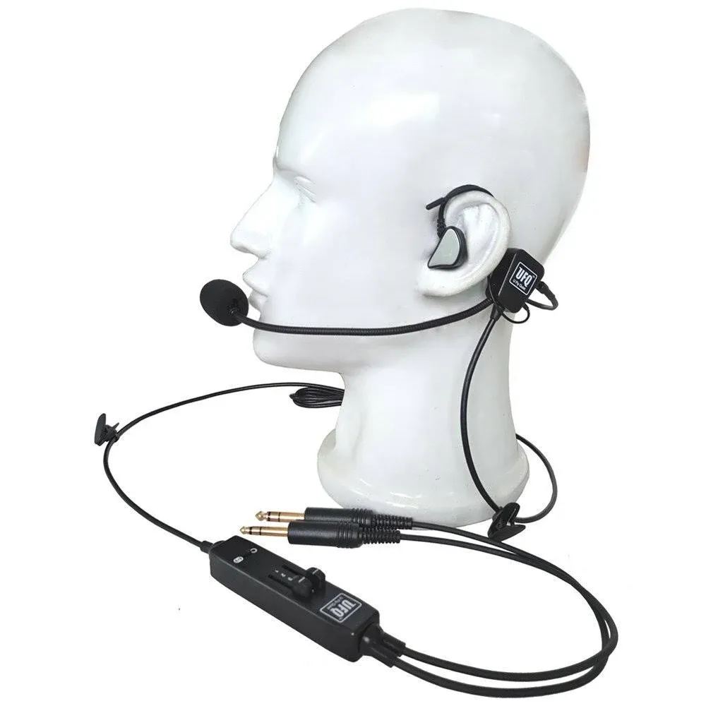 UFQ In Ear Type Aviation Headset Model UFQ L-1 GA Light Weight