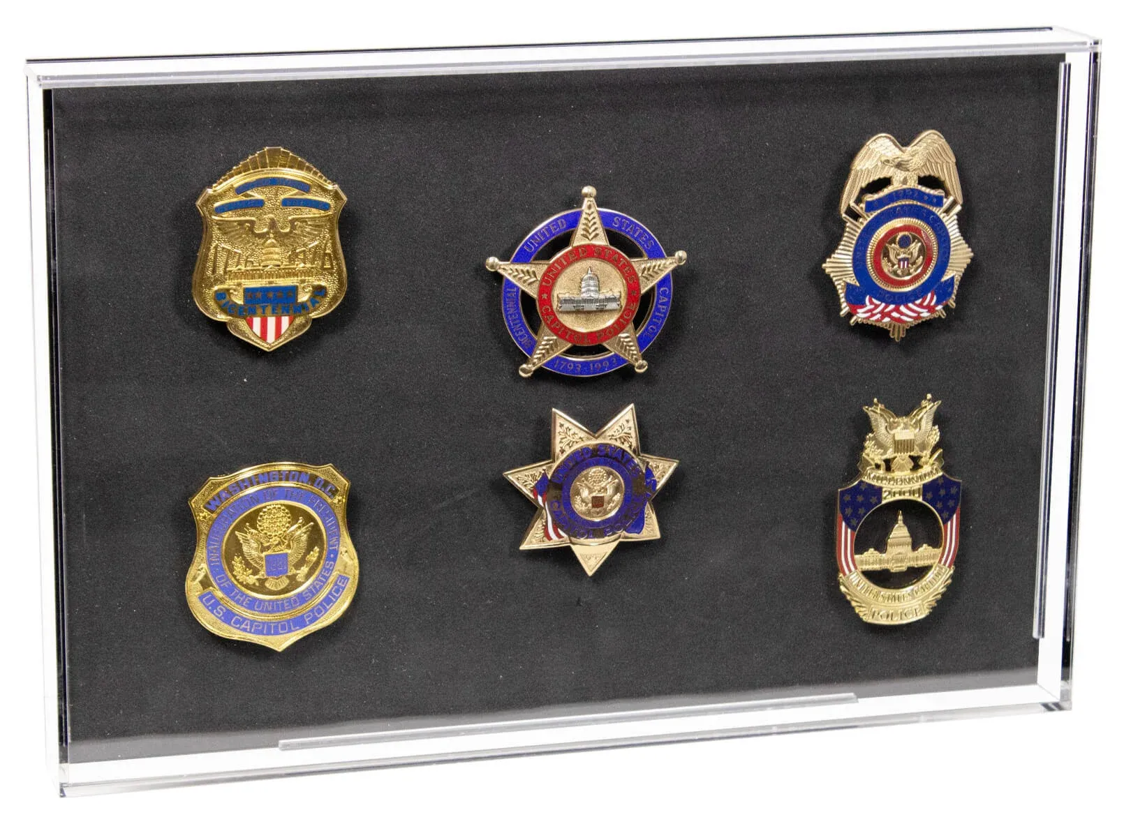 Badges Acrylic Display Case - Badges Display Box Disney, Hard Rock, Badges Collectible Pins and Medals (SP08/A080-A)