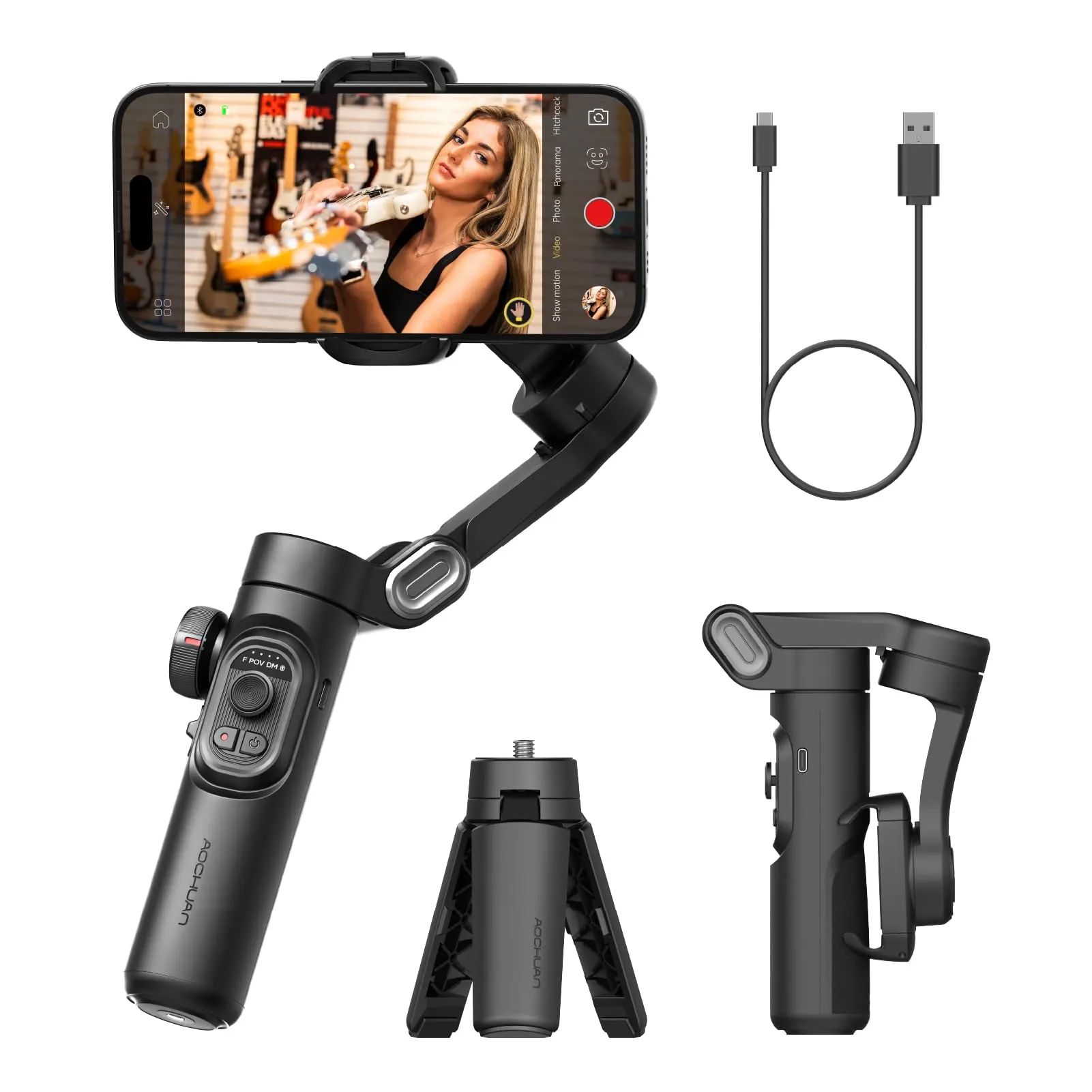 AOCHUAN Phone Gimbal Stabilizer