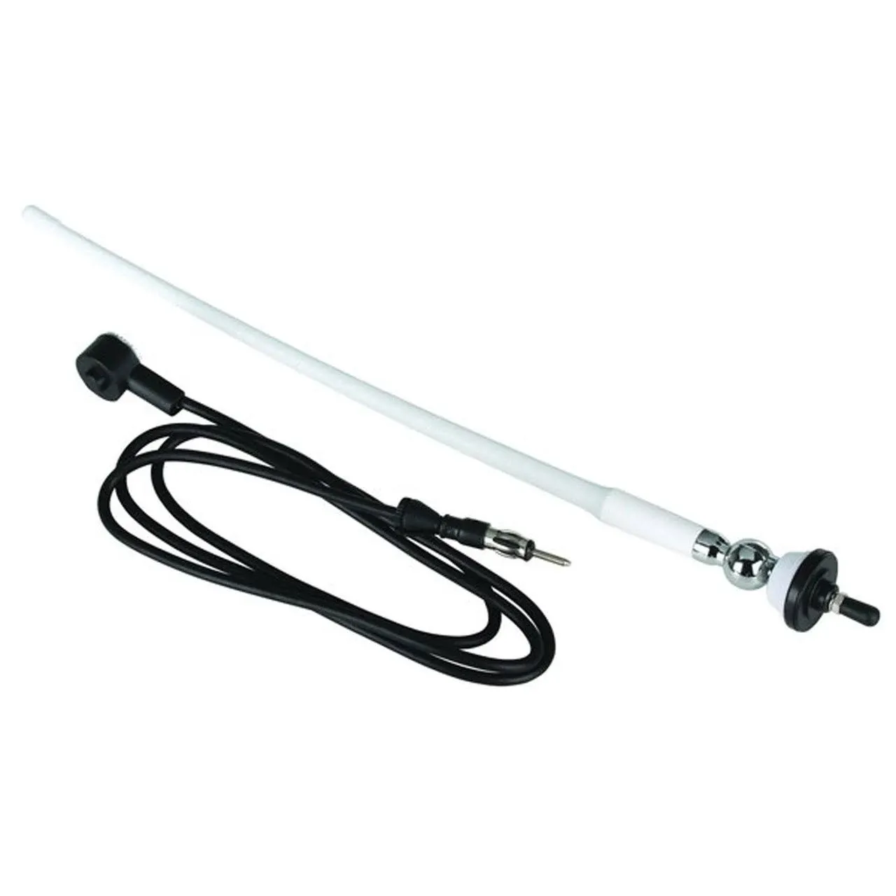 Boss Audio - MRANT12W Rubber Ducky Marine Antenna - White