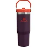 Stanley The IceFlow Flip Straw 30 oz Tumbler, Plum