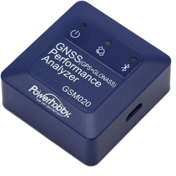 Power Hobby PHBPHGSM020 GPS Plus GLONASS Performance Analyzer Bluetooth Speed Meter