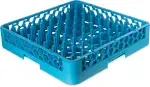 Carlisle RTP14 OptiClean Full-Size All Purpose Peg Dish Rack, Blue