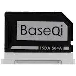 BASEQI FBA iSDA504ASV Aluminum MicroSD Adapter for MacBook Pro 15" Retina (Late 2013 - Mid 2015)