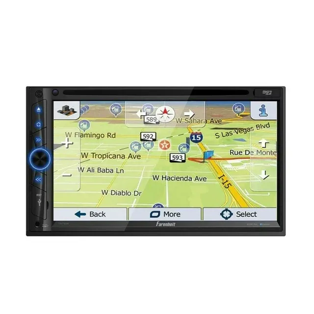 Farenheit TIN-702HB 7" 2din Car Stereo with Multimedia Source