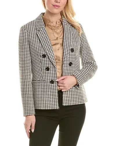 Jones New York Women's Tweed Faux Double-Breasted Jacket