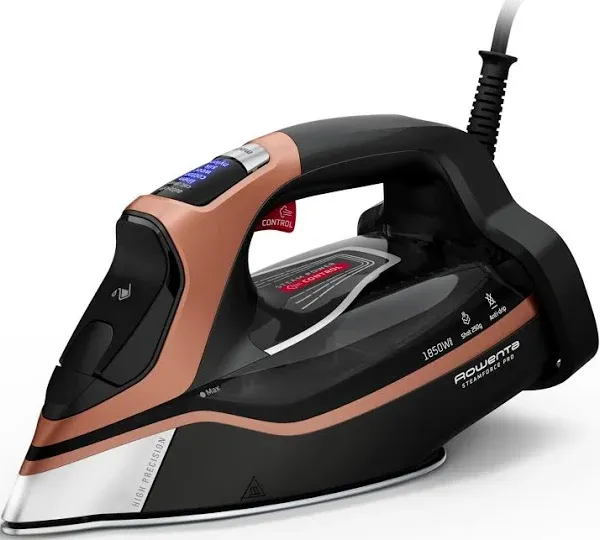 Rowenta Steamforce Pro Steam Iron, Black