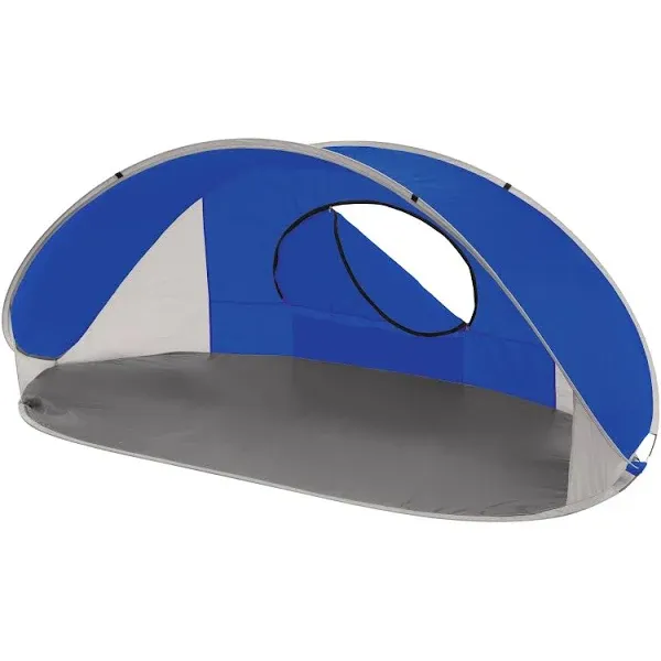 Picnic Time Manta Pop-Up Sun Shelter, Blue