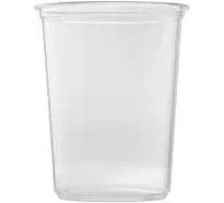 Karat FPDC32PP 32 oz Clear Deli Containers