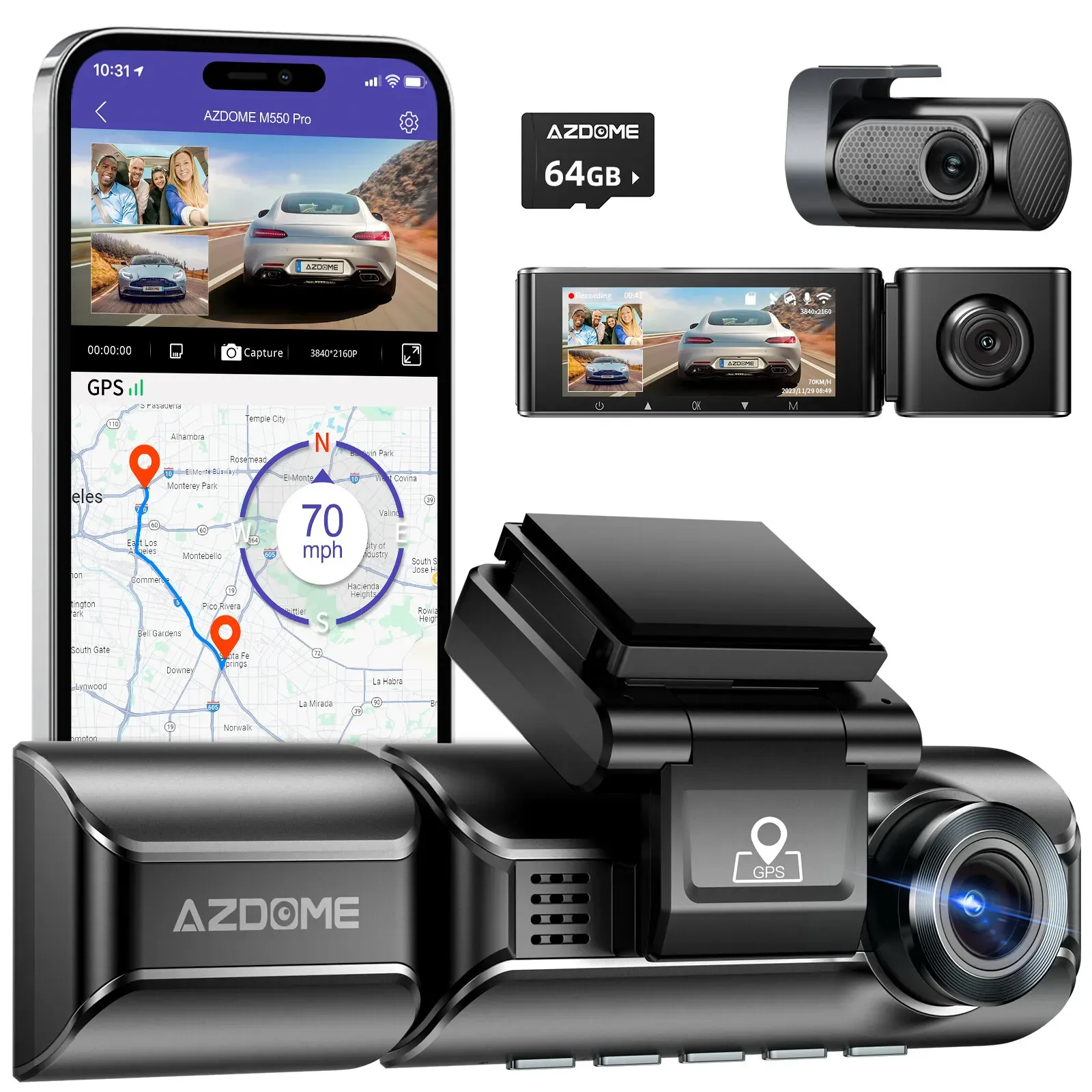 Azdome M550Pro Dashcam