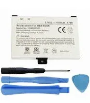 1530mAh Battery BNRB454261 BNRB1530 Barnes &amp; Noble Nook Classic BNRV100 BNRZ100