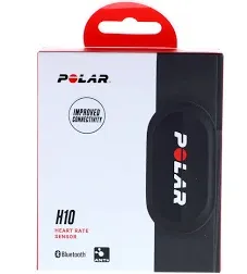 Polar H10 Heart Rate Monitor Chest Strap - ANT + Bluetooth, Waterproof HR Sensor for Men and Women