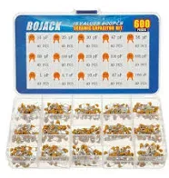 15 Type Values 600pcs Ceramic Capacitor Assortment Kit Capacitors 