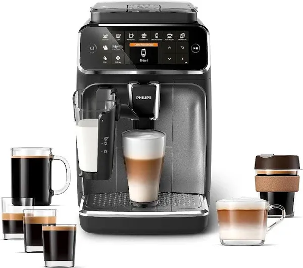 Philips 4300 Fully Automatic Espresso Machine with LatteGo