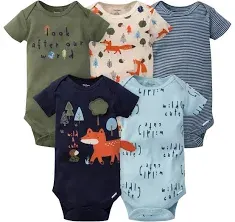 Gerber Baby boys 5-Pack Onesies Bodysuits