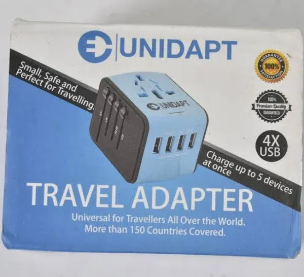 Unidapt Universal Travel Power Adapter