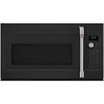 Cafe 1.7 Cu. ft. Convection Over-the-Range Microwave Oven Black