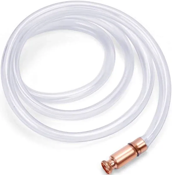 HORUSDY Gas Siphon 6FT Multi-Purpose Super Easy Siphon Pump,1/2" Valve Virgin Grade Tubing Safe