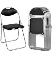 Giantex 6-Pack Folding Chairs Set