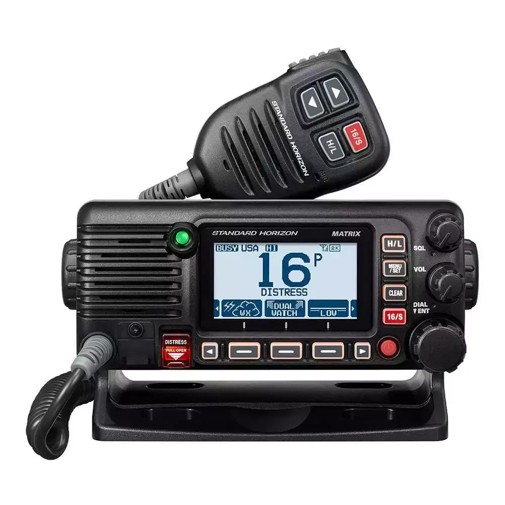 Standard Horizon GX2400B Matrix Black VHF w/AIS, Integrated GPS, NMEA 2000 30...