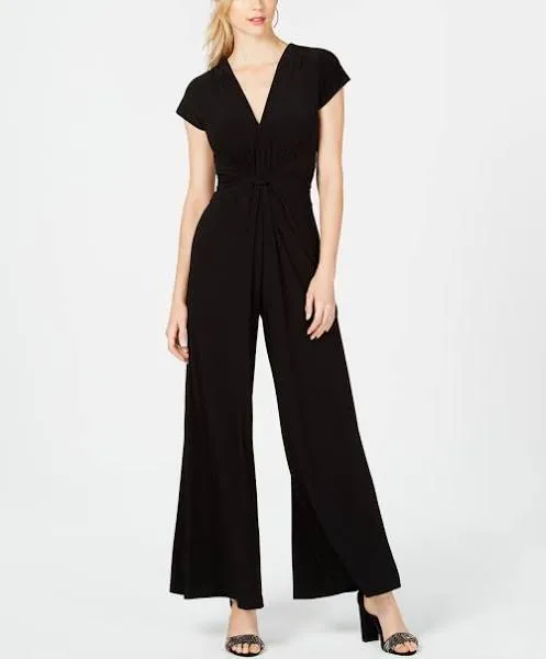 Vince Camuto Twist Front Jumpsuit Women's