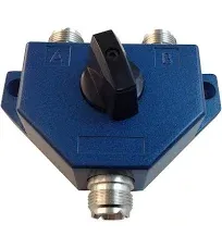 TW-102BLUE 2 Position Coaxial Switch for 144/440MHz HAM CB or HF/VHF/UHF Radi...