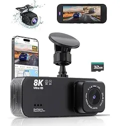 Dash Cam with Front and Rear