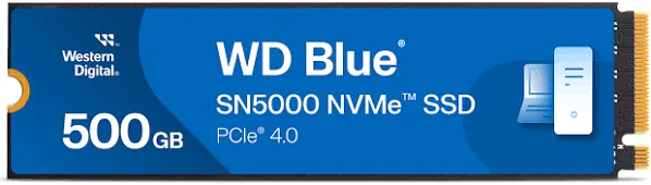 WD Blue SN5000 NVMe SSD WDS500G4B0E