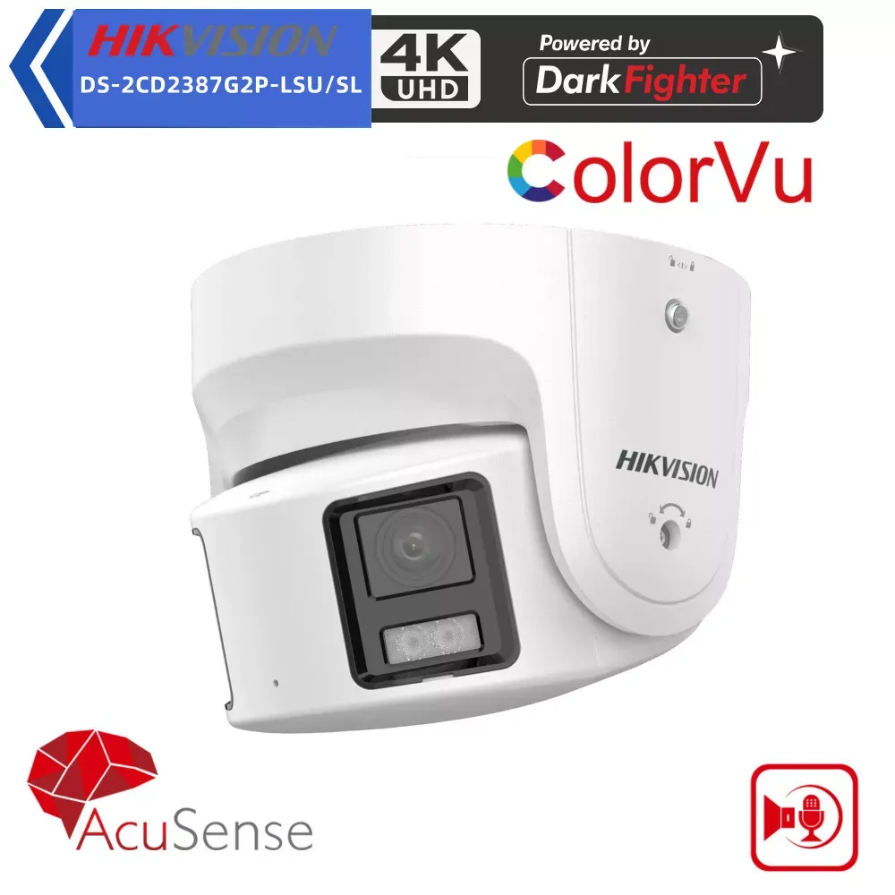 Hikvision ColorVu 8MP Outdoor Network Turret Camera