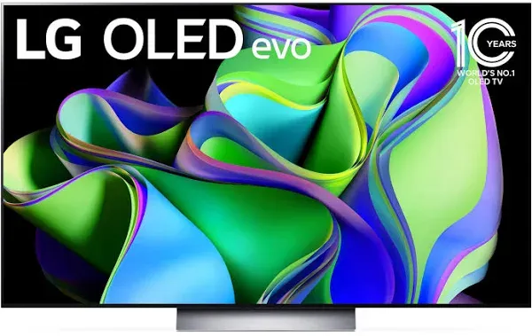 LG Electronics OLED42C3PUA OLED Evo 4K UHD 120Hz Native 42 inch