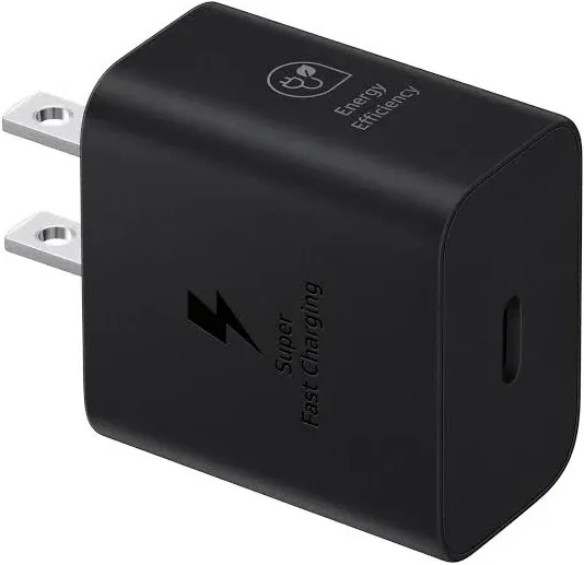 Original Samsung for Z Fold/Flip5【EP-<wbr/>T2510】25W PD Power Adapter with USB C Cable