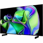 LG Electronics OLED42C3PUA OLED Evo 4K UHD 120Hz Native 42 inch