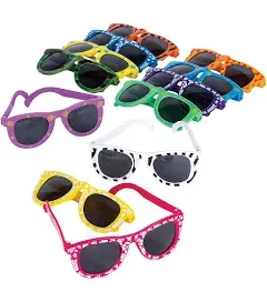 Fun Express - Mega Kids Sunglass Assortment (100pc) - Apparel Accessories - Eyewear - Sunglasses - 100 Pieces