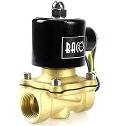 2&#034; Brass Electric Solenoid Valve - AC110V - NPT - Suitable for Hot/Cold Water