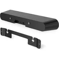 Soundbar Mount for Sonos Ray Wall Mount Bracket Easy to Install for Sonos Ray Mount Under TV - Heavy Duty Floating Sound Bar Mounts for Sonos Ray Soundbar Wall Mount, Black