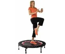 Urban Rebounder Trampoline with Workout DVD and Stabilizing Bar